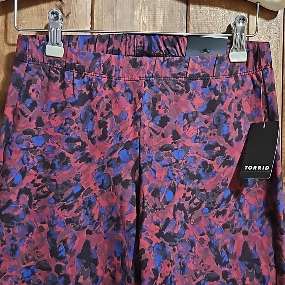 TORRID Animal Print Full Length Leggings Size 10 - Picture 2 of 10